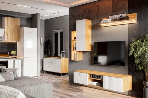 Модульная гостиная Милан (SV-мебель)